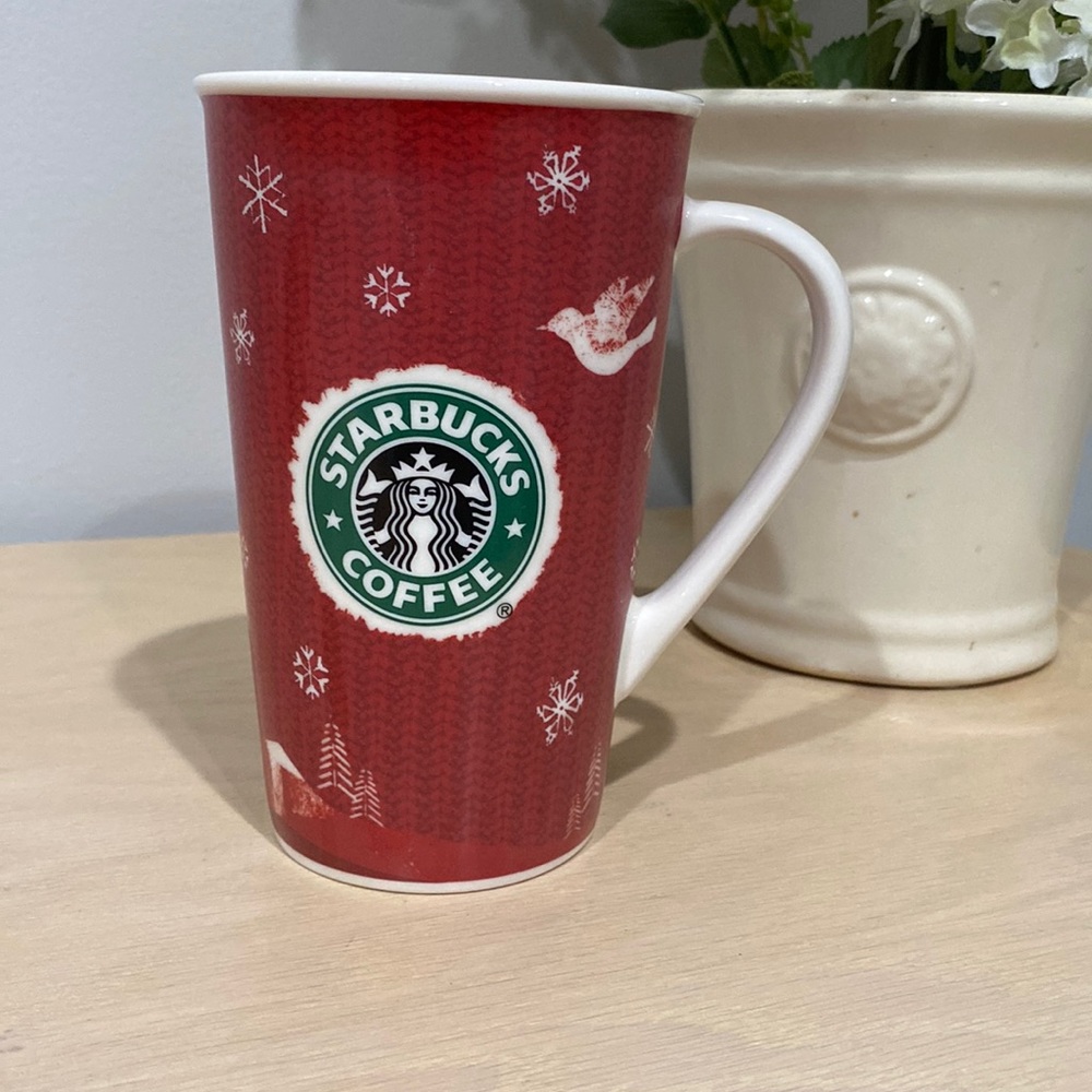 STARBUCKS Winter Holiday Christmas Ceramic Mug